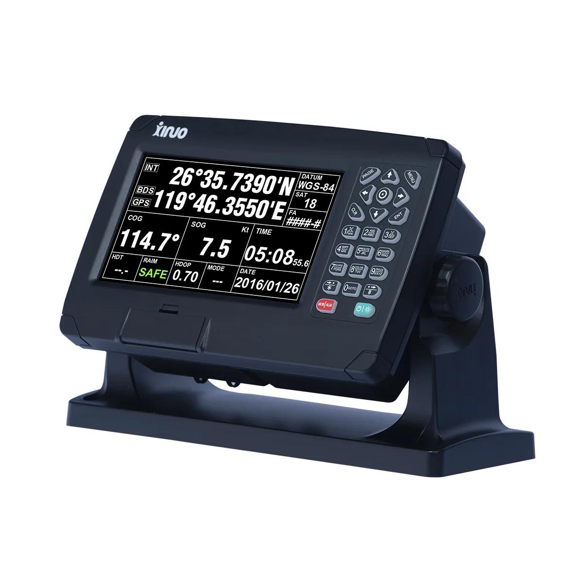 ؾ  XINUO XF-608   7 ġ GPS Ʈ ÷ LCD , CE IMO NMEA0183 AIS ̽
